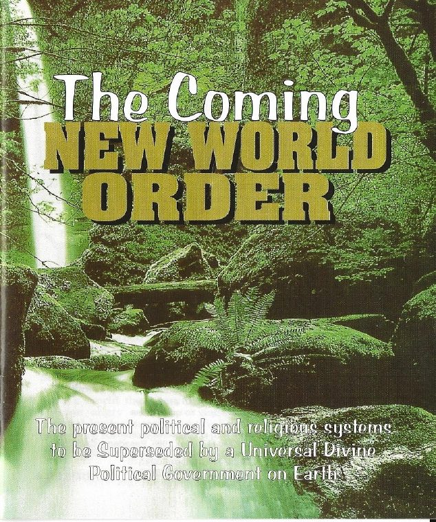Cover of The Coming New World Order