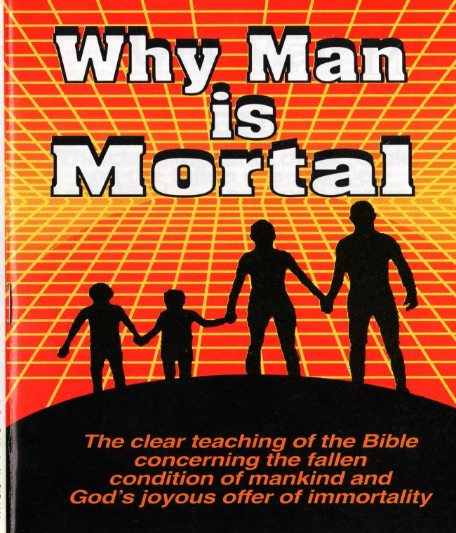 Cover of Why Man is Mortal